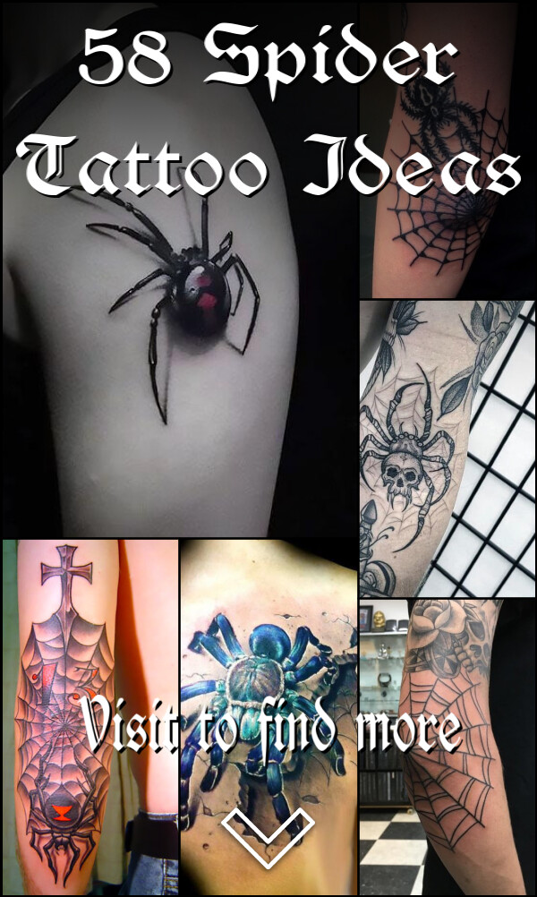 58 Spider Tattoo Ideas