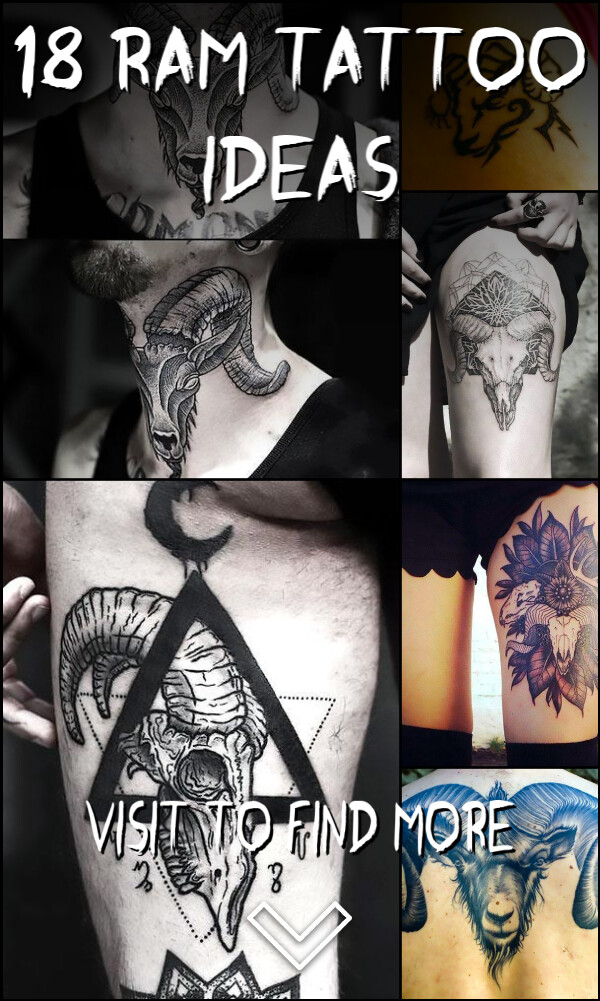 18 Ram Tattoo Ideas