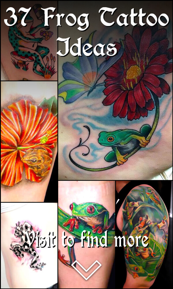 37 Frog Tattoo Ideas