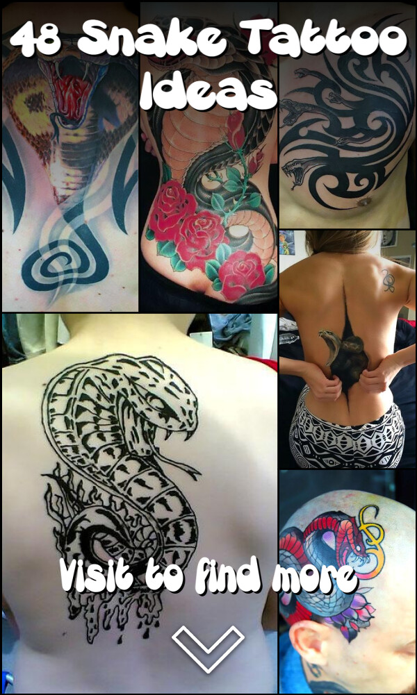 48 Snake Tattoo Ideas