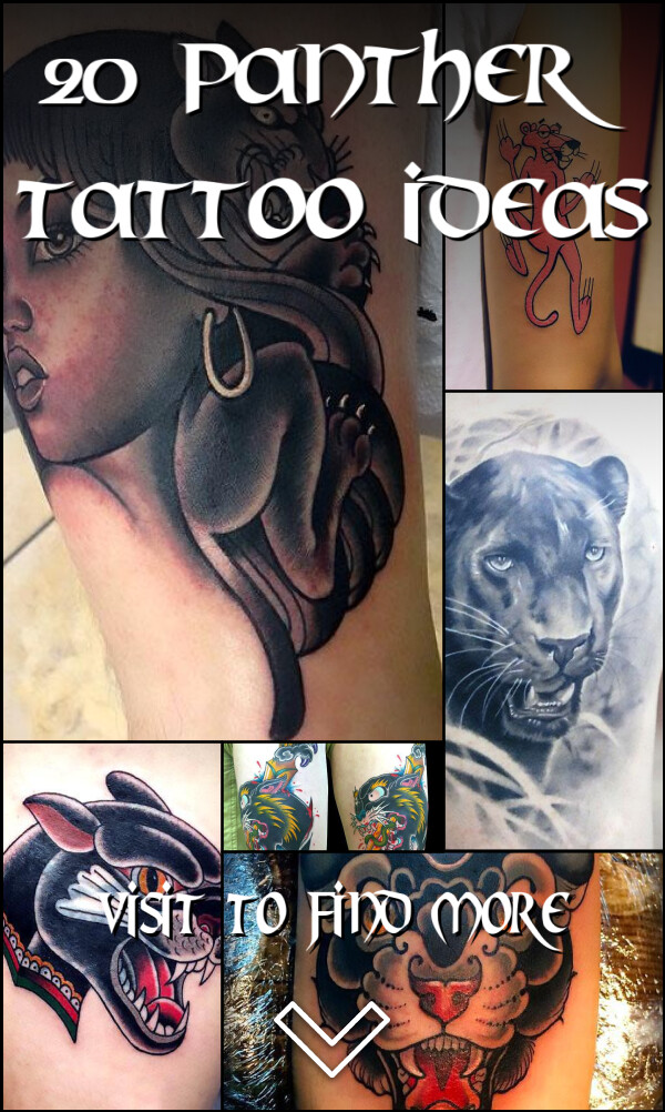 20 Panther Tattoo Ideas