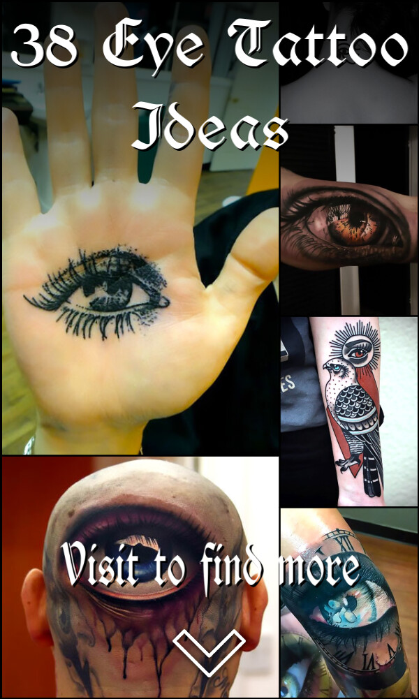 38 Eye Tattoo Ideas