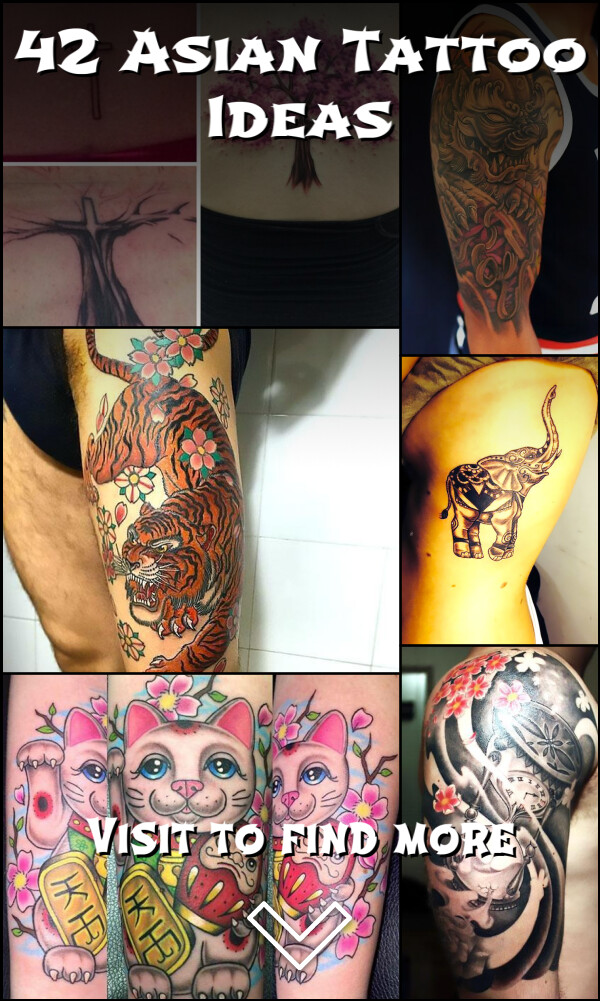 42 Asian Tattoo Ideas