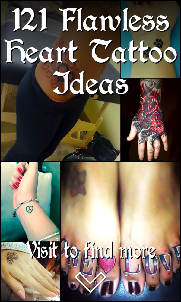 121 Flawless Heart Tattoo Ideas