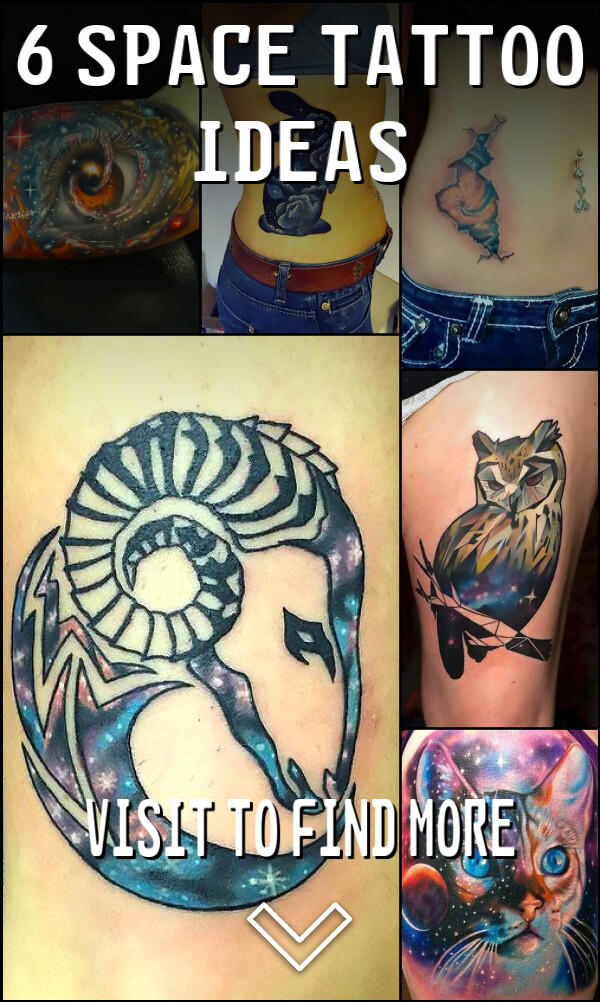 6 Space Tattoo Ideas
