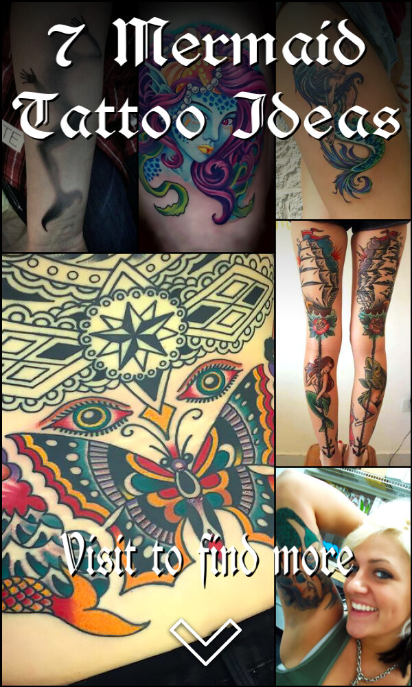 7 Mermaid Tattoo Ideas