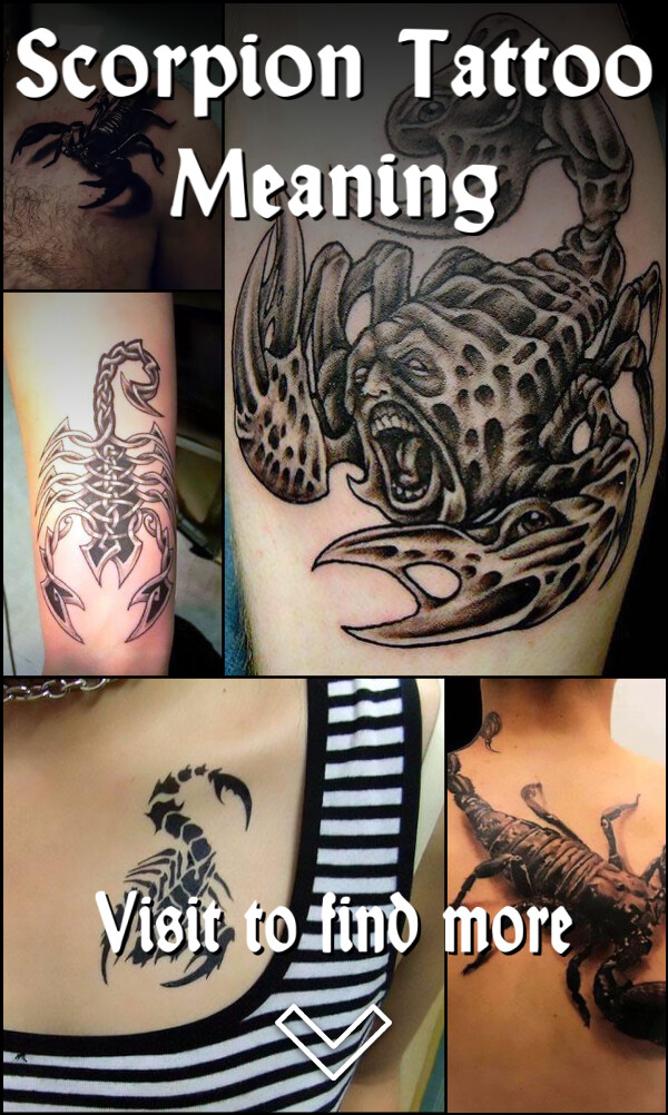 Scorpion Tattoo Meaning