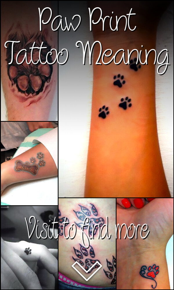 Paw Print Tattoo Meaning