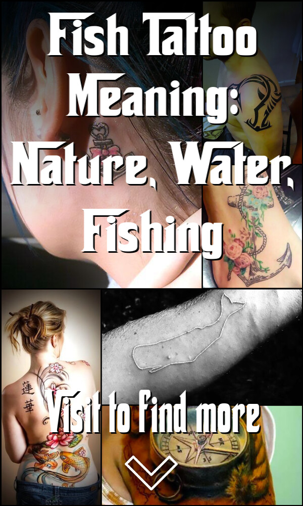 Fish Tattoo Meaning: Nature, Water, Fishing