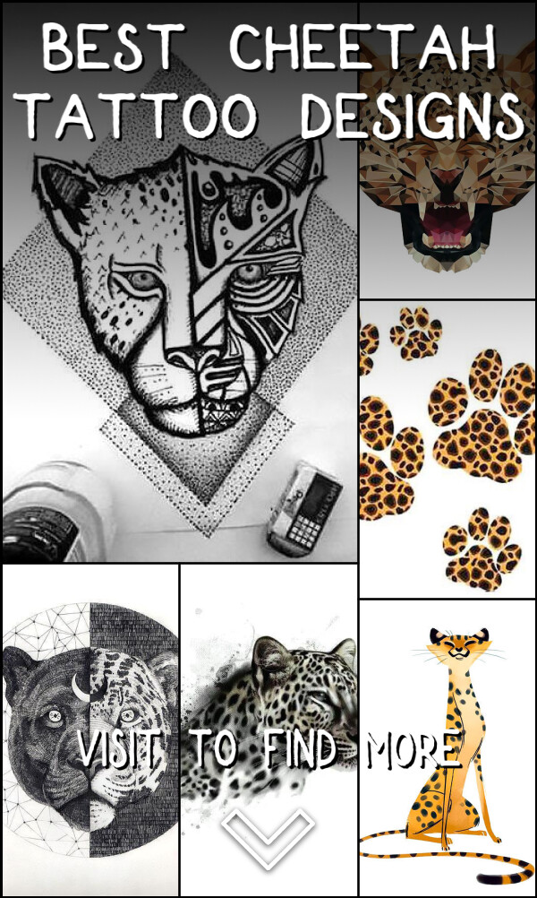 11 Best Cheetah Tattoo Designs