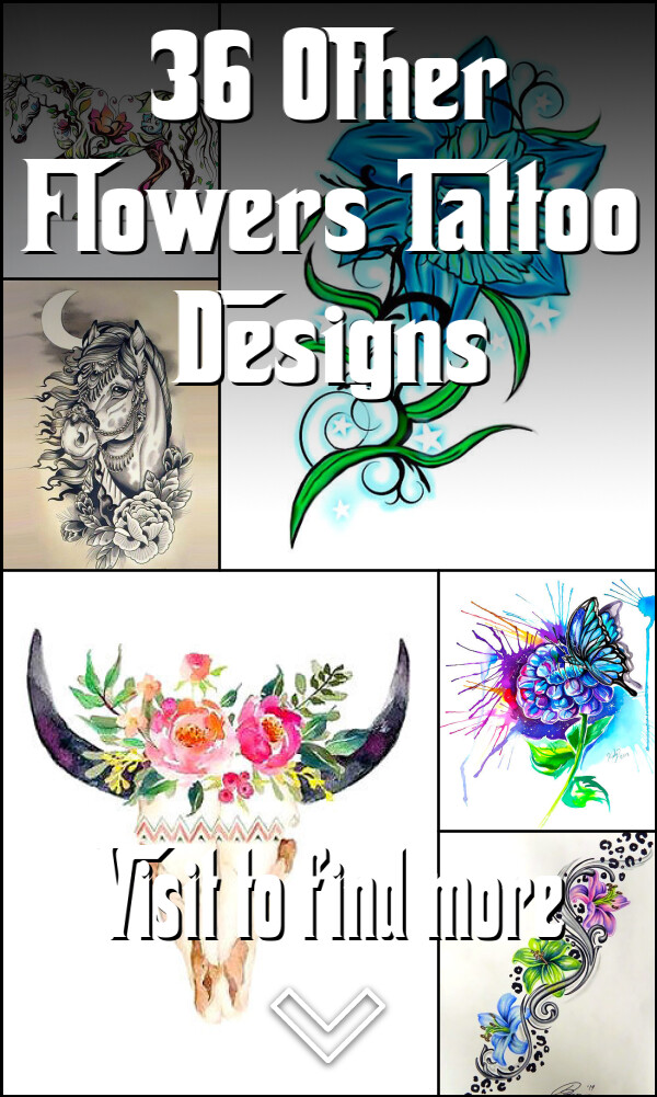 36 Other Flowers Tattoo Designs