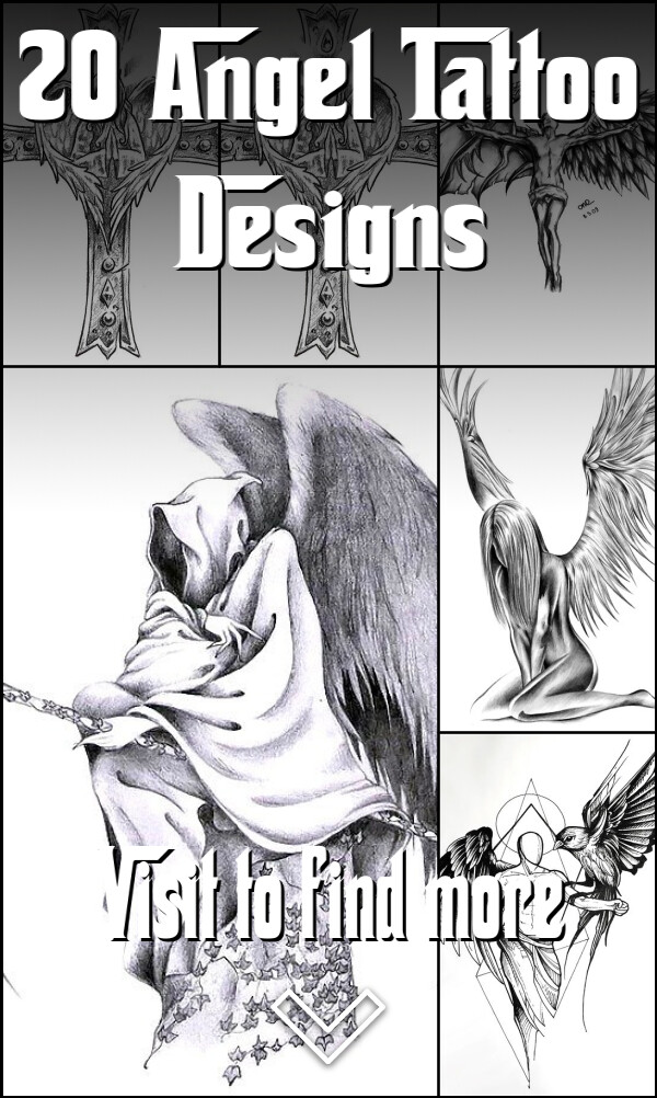 20 Angel Tattoo Designs