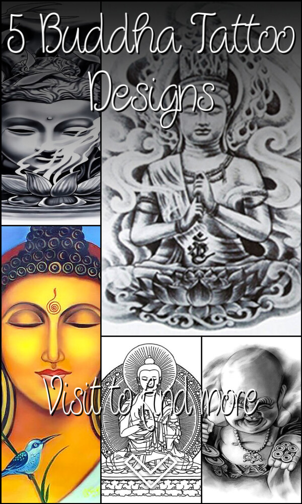 5 Buddha Tattoo Designs