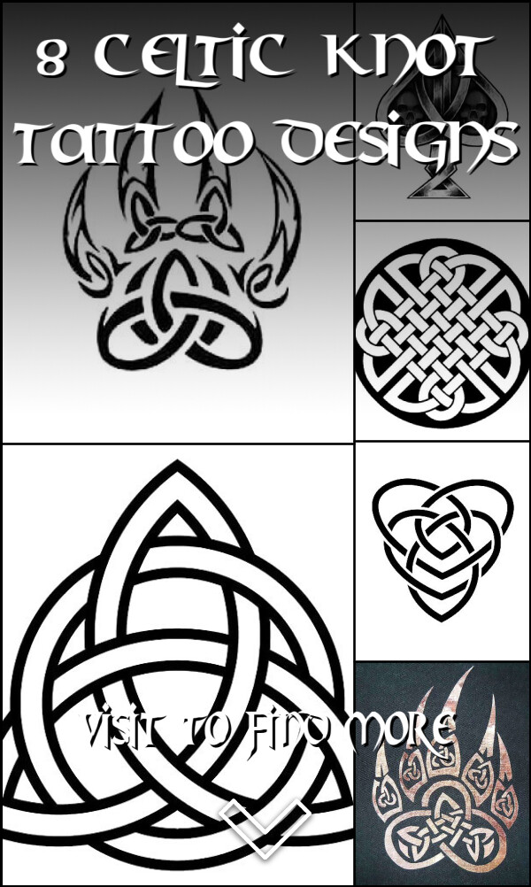 8 Celtic Knot Tattoo Designs
