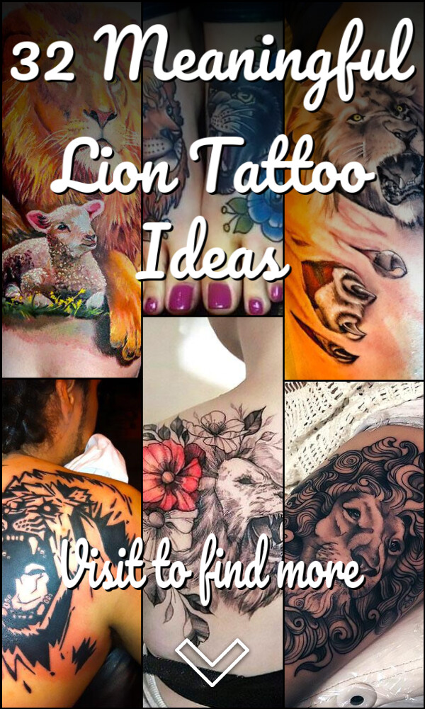 32 Meaningful Lion Tattoo Ideas