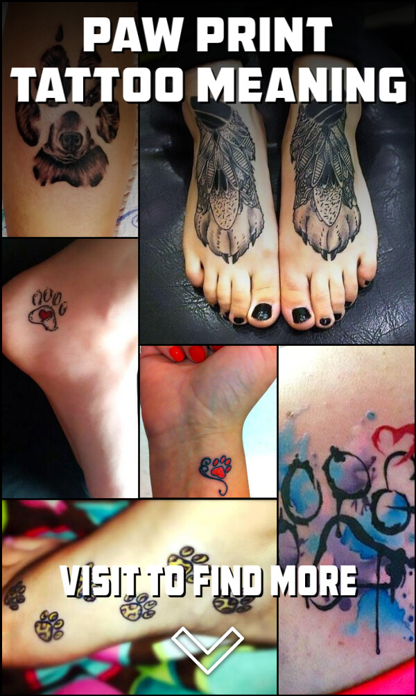 Paw Print Tattoo Meaning