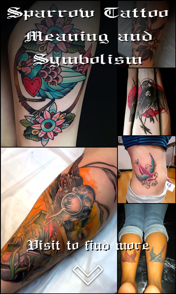 Sparrow Tattoo Meaning and Symbolism