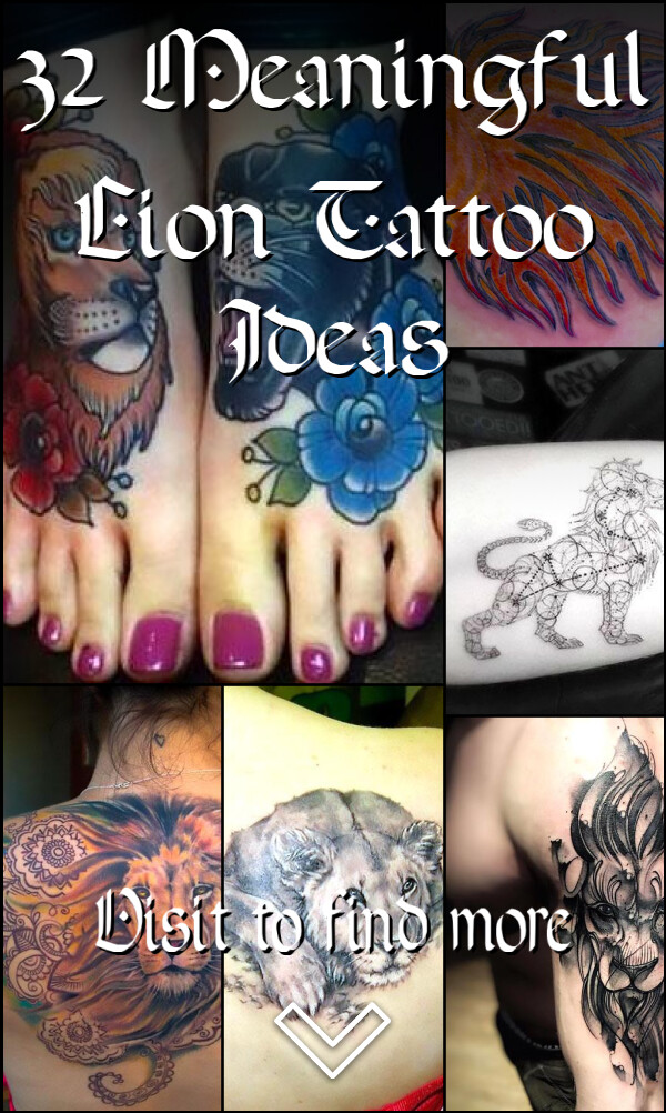 32 Meaningful Lion Tattoo Ideas