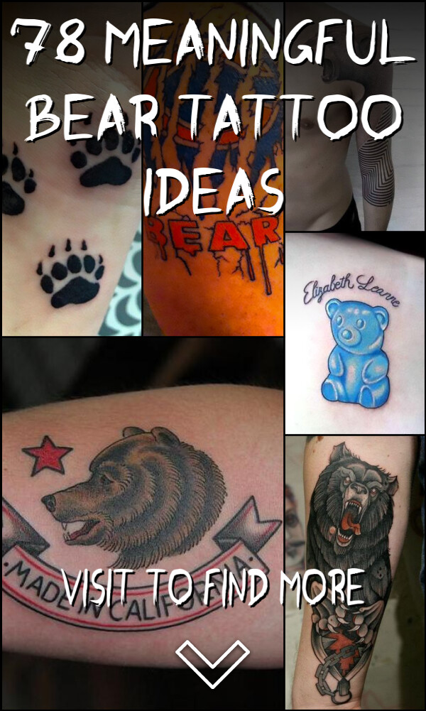 78 Meaningful Bear Tattoo Ideas