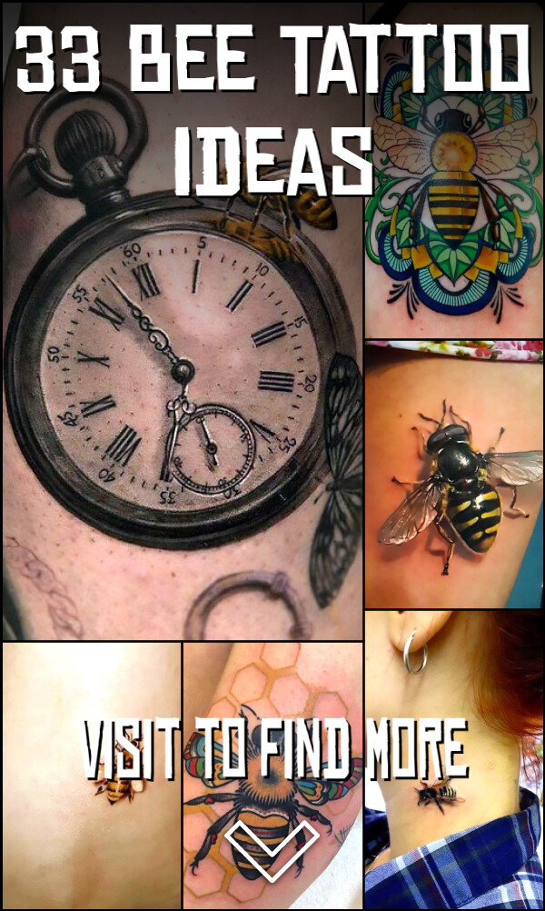 33 Bee Tattoo Ideas