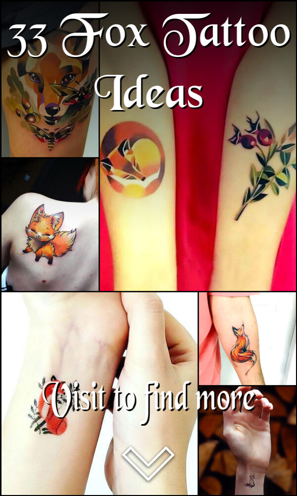 33 Fox Tattoo Ideas