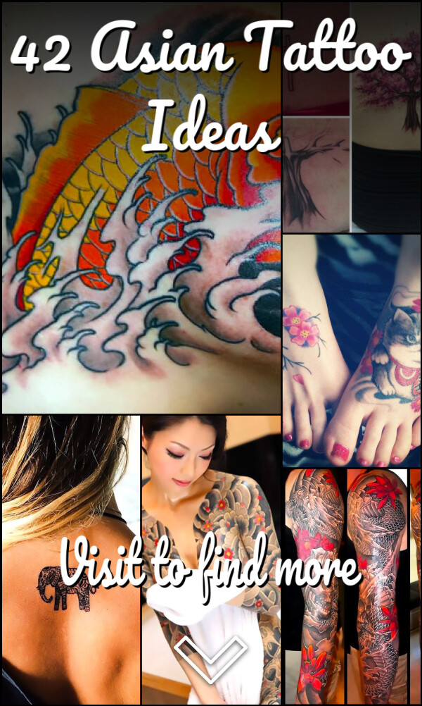 42 Asian Tattoo Ideas