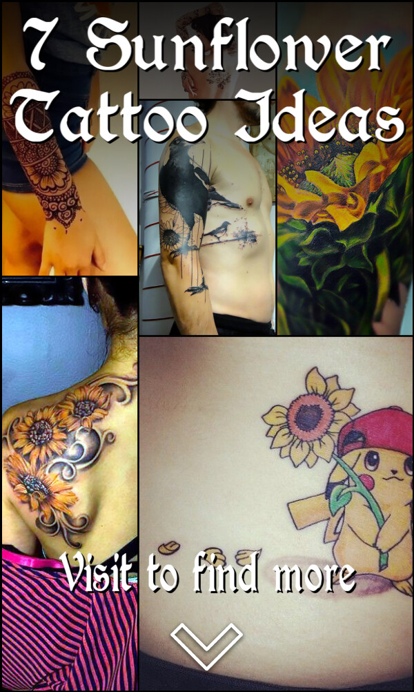 7 Sunflower Tattoo Ideas