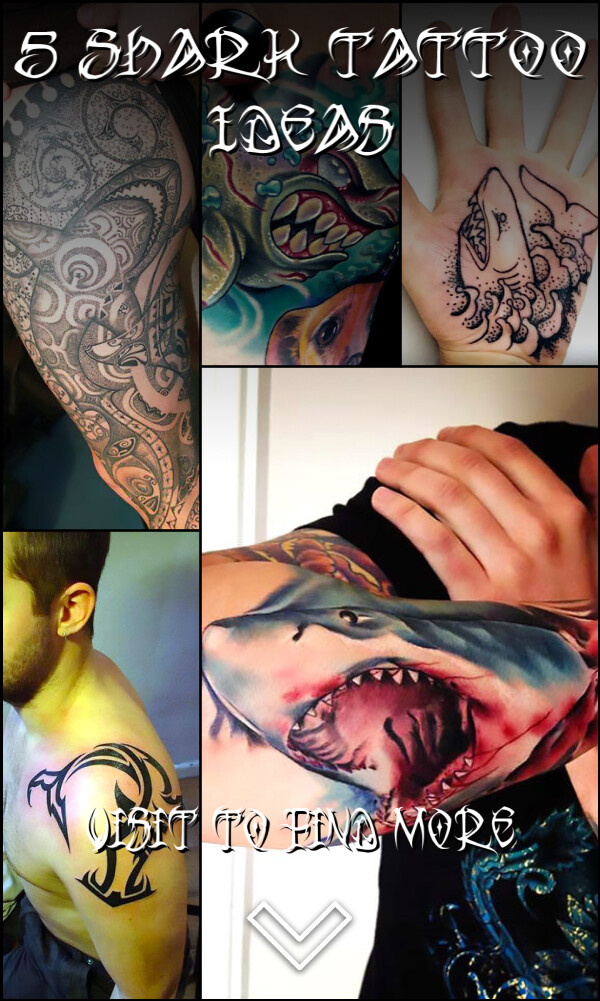 5 Shark Tattoo Ideas