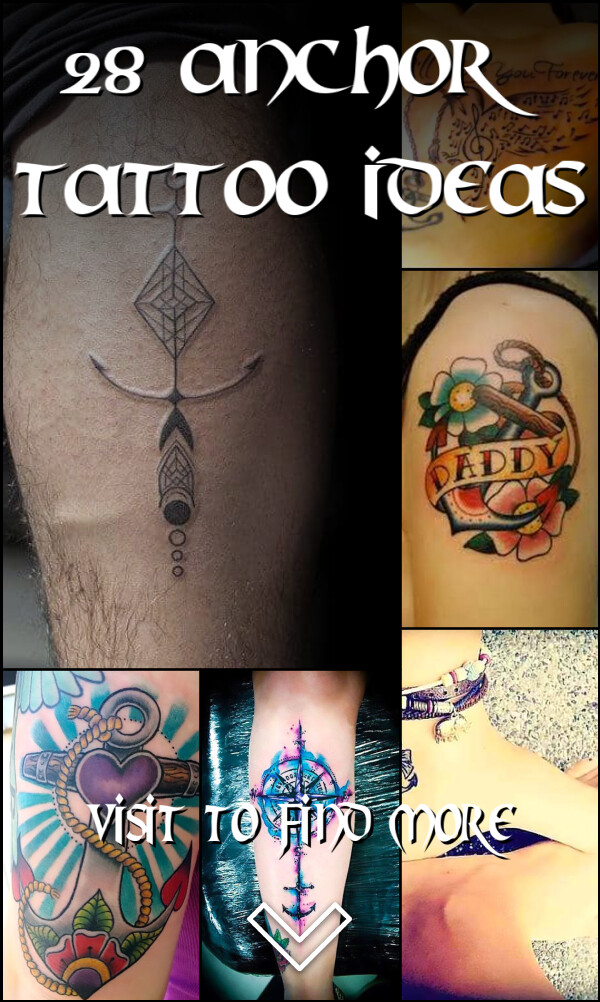 28 Anchor Tattoo Ideas