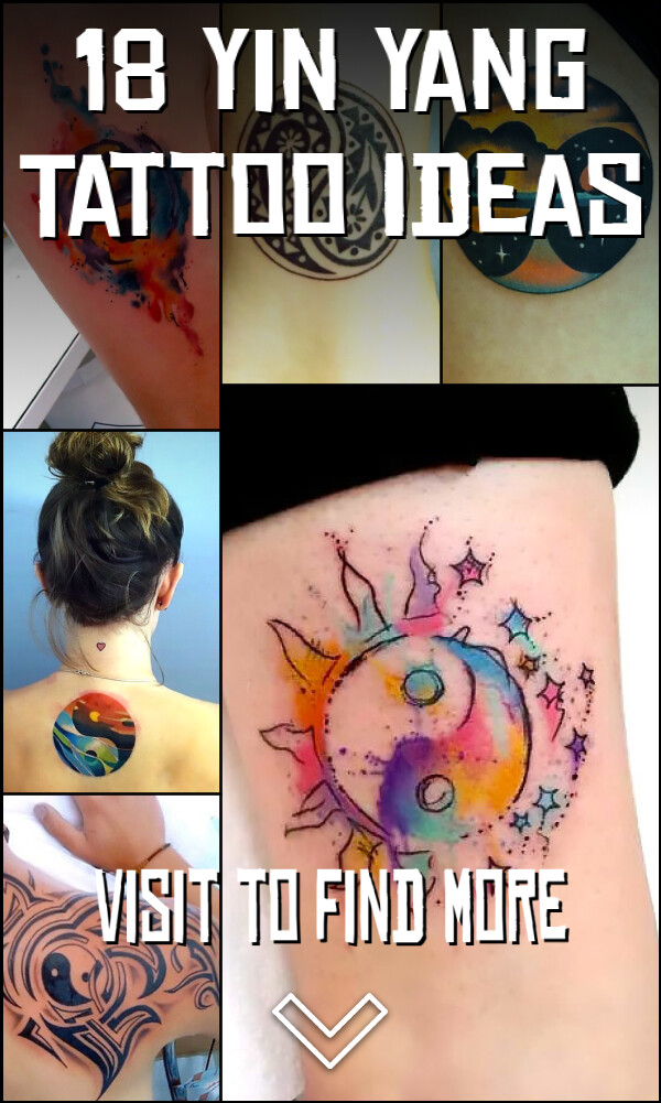 18 Yin Yang Tattoo Ideas