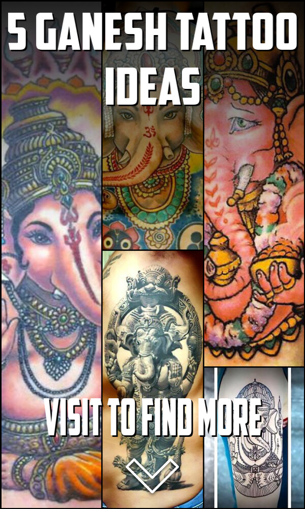 5 Ganesh Tattoo Ideas