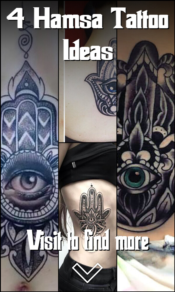 4 Hamsa Tattoo Ideas