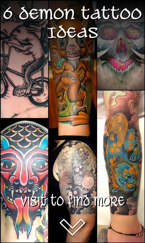 6 Demon Tattoo Ideas