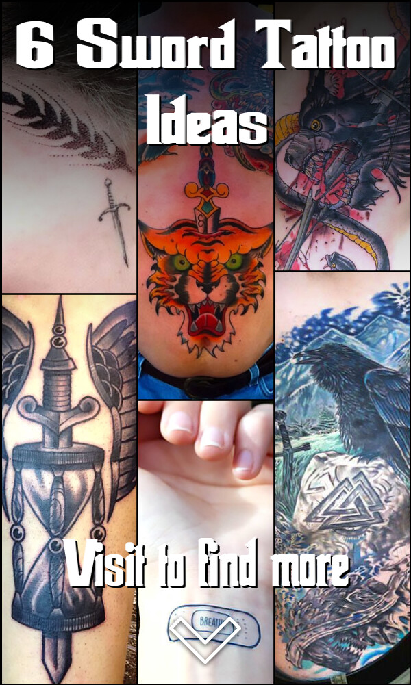 6 Sword Tattoo Ideas