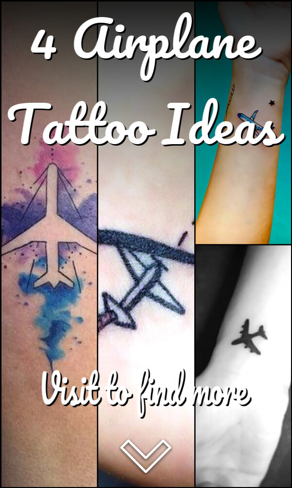 4 Airplane Tattoo Ideas