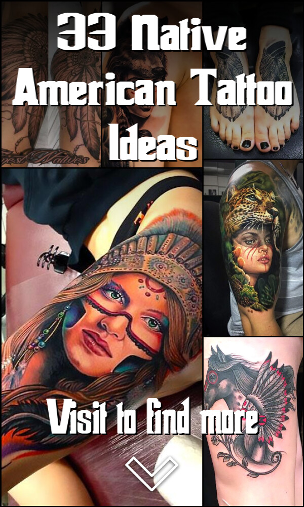 33 Native American Tattoo Ideas