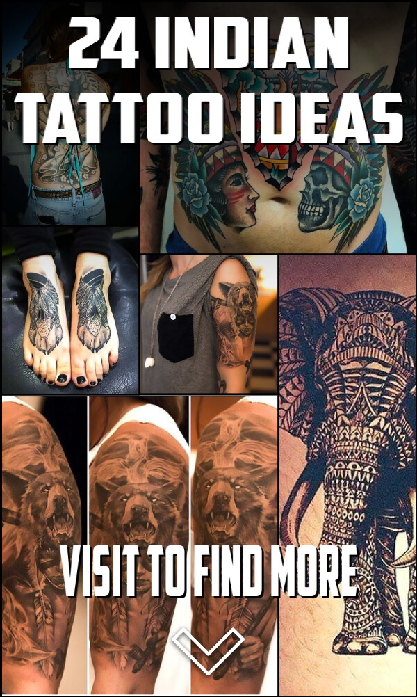 24 Indian Tattoo Ideas