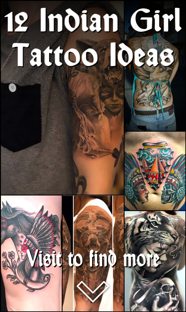 12 Indian Girl Tattoo Ideas