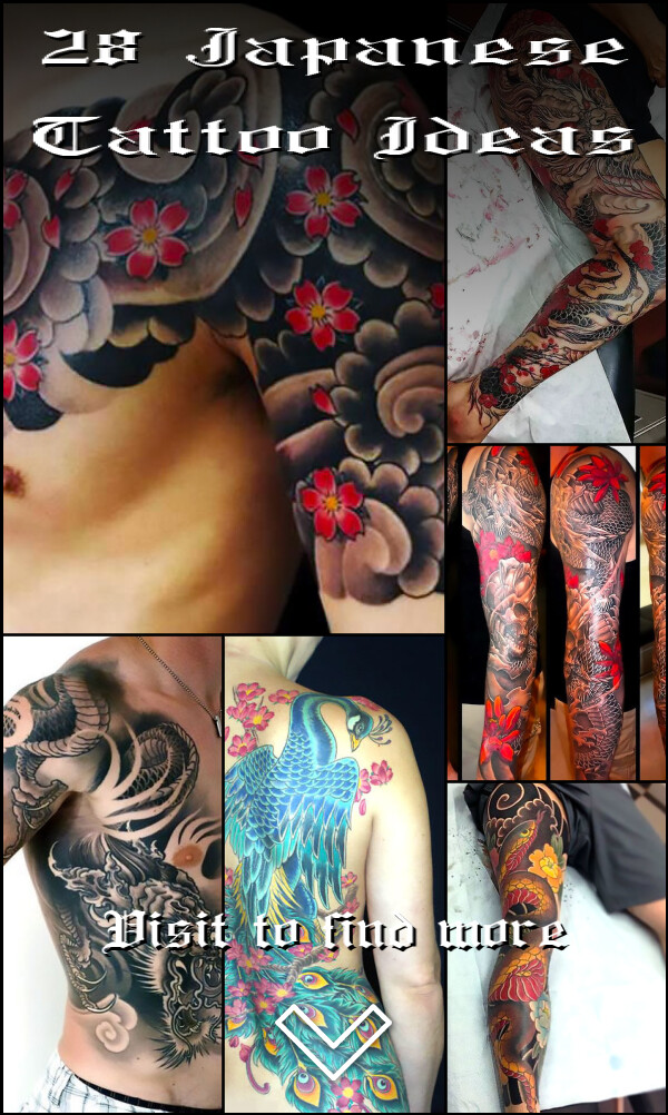 28 Japanese Tattoo Ideas