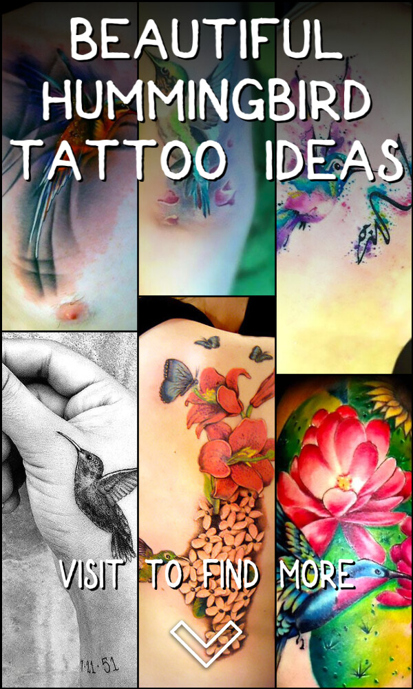 22 Beautiful Hummingbird Tattoo Ideas