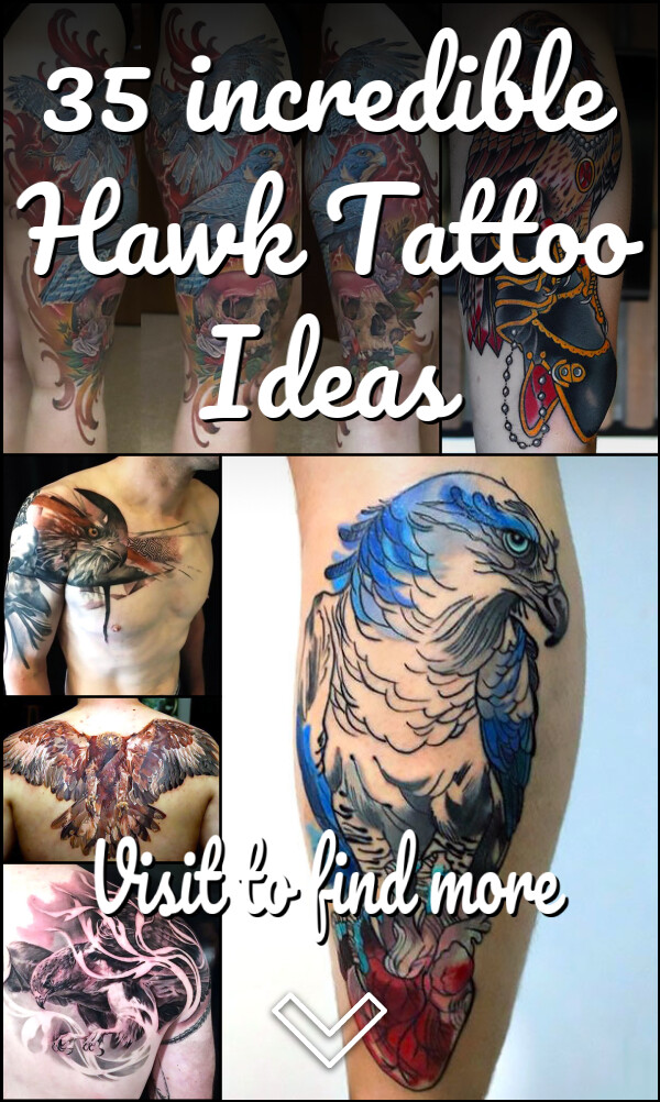 35 incredible Hawk Tattoo Ideas