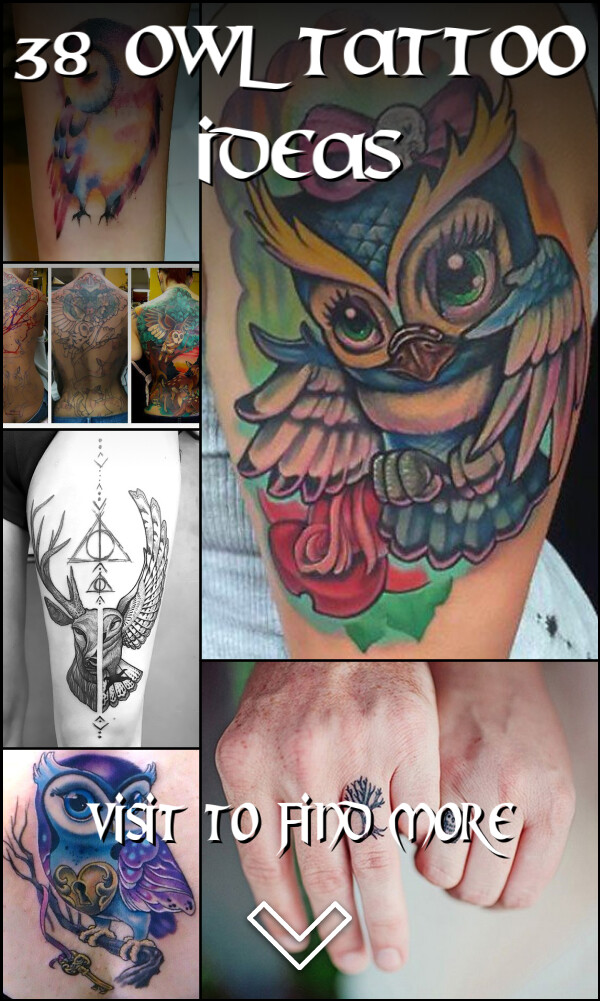 38 Owl Tattoo Ideas