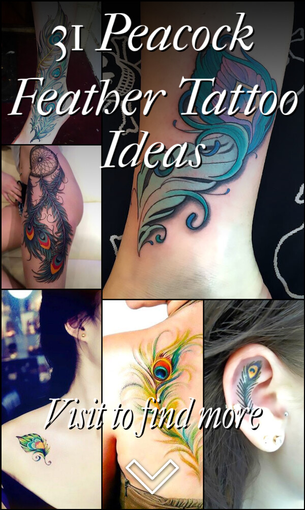 31 Peacock Feather Tattoo Ideas