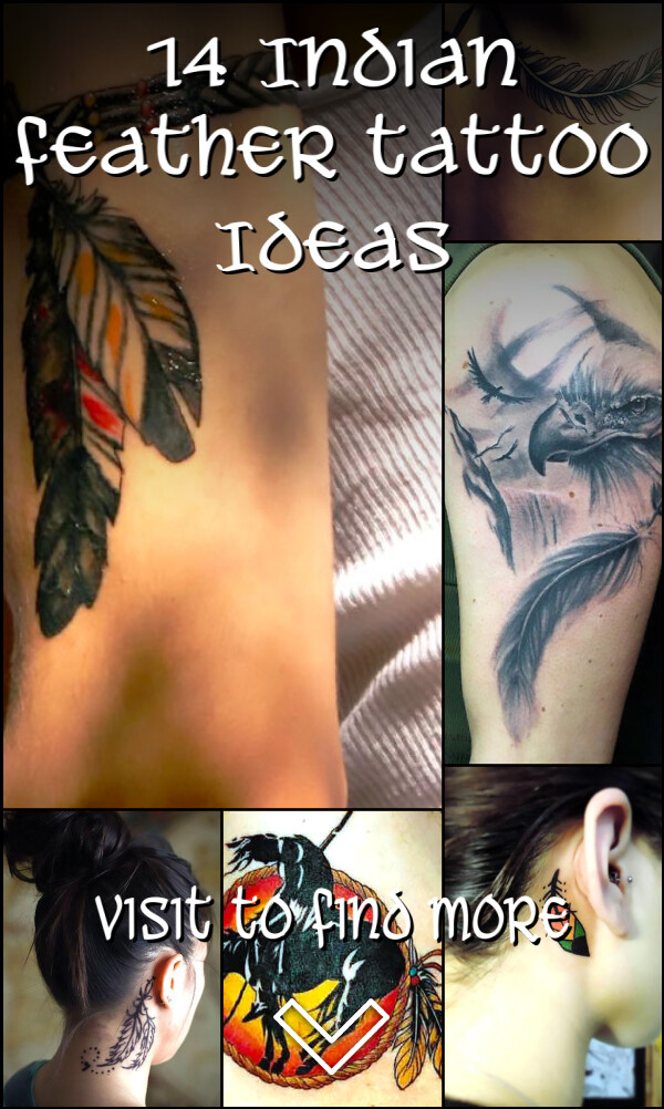 14 Indian Feather Tattoo Ideas