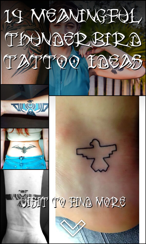 14 Meaningful Thunderbird Tattoo Ideas
