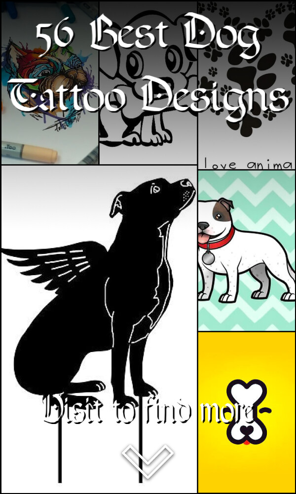 56 Best Dog Tattoo Designs