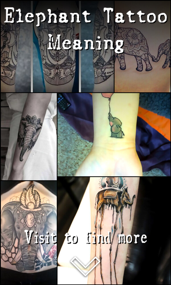 Elephant Tattoo Meaning
