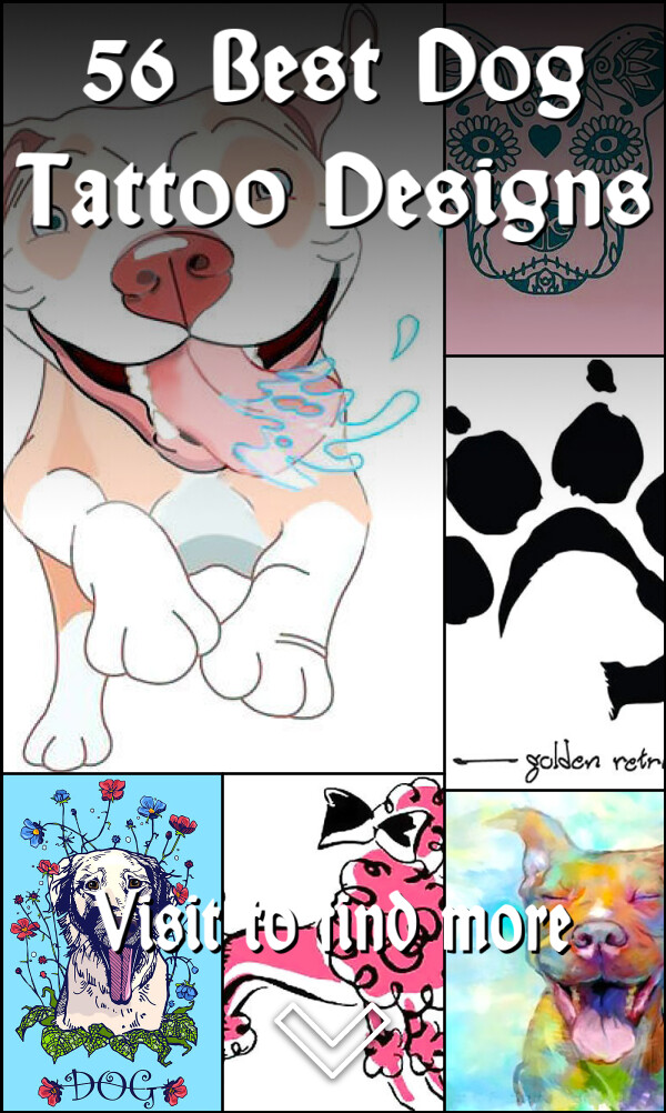 56 Best Dog Tattoo Designs
