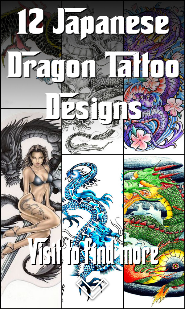 12 Japanese Dragon Tattoo Designs
