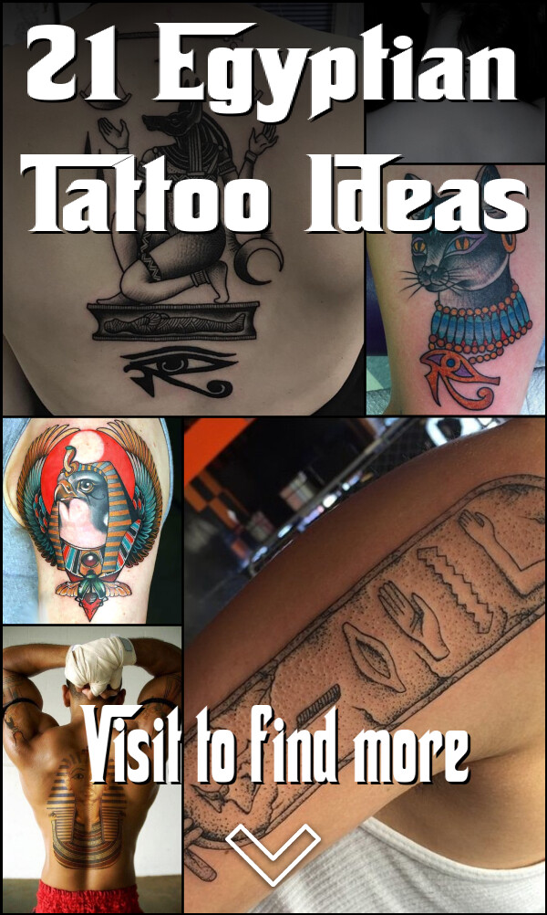 21 Egyptian Tattoo Ideas